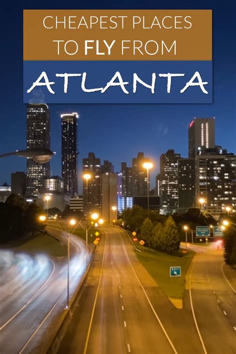 what are the cheapest international flights from atlanta